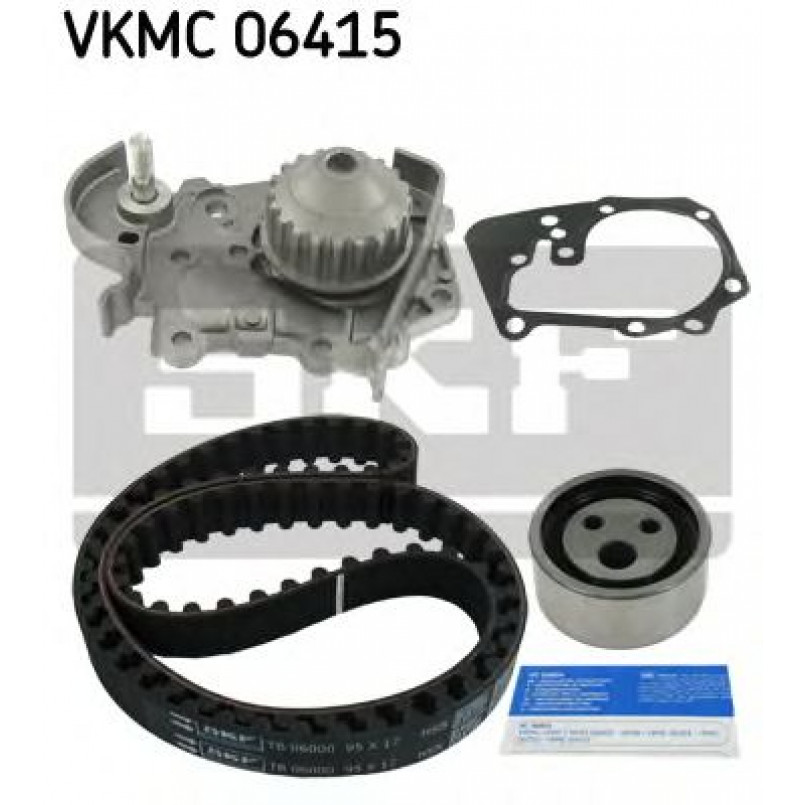 VKMC 06415 SKF - Насос охолоджуючої рідини + комплект зубчатого ремня